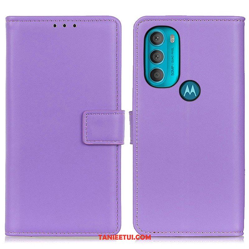 Etui Folio do Moto G71 5G Zwykła Sztuczna Skóra