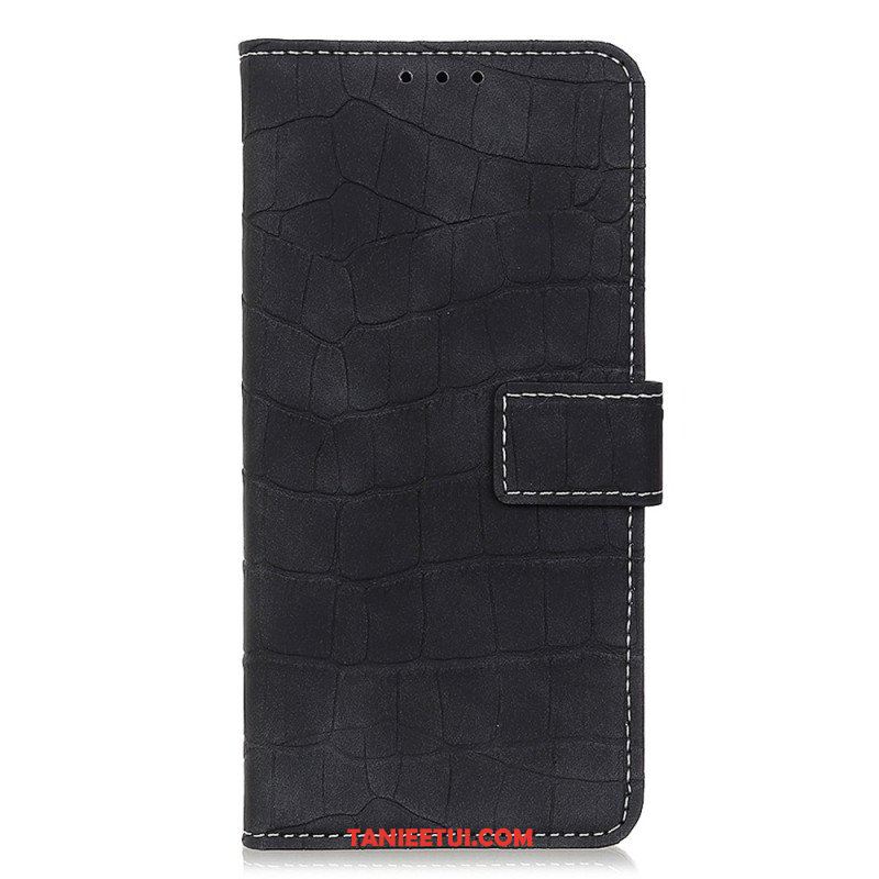 Etui Folio do Moto G73 5G Krokodyl