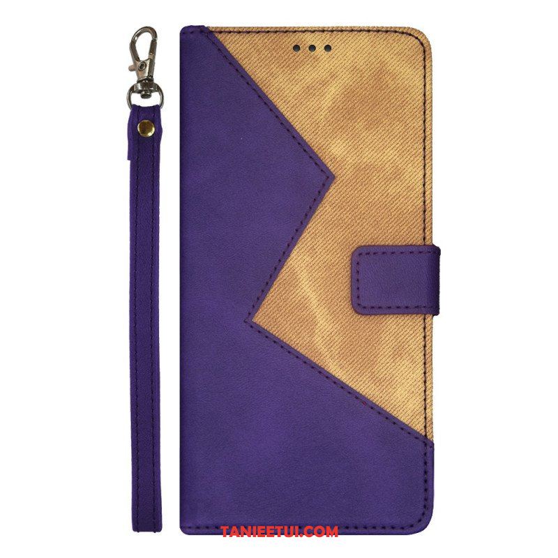 Etui Folio do Motorola Edge 40 Pro Dwukolorowy Idewei