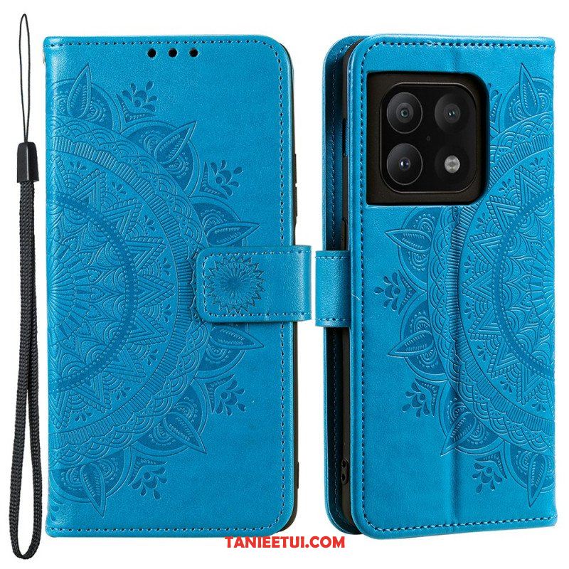 Etui Folio do OnePlus 10 Pro 5G Mandala Słońca