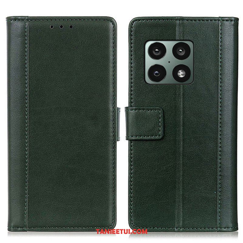 Etui Folio do OnePlus 10 Pro 5G Wersja Kolorowa Efekt Skóry