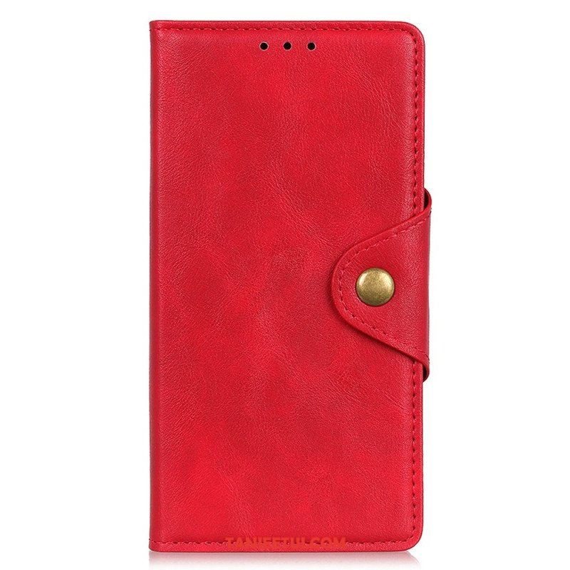 Etui Folio do OnePlus 10T 5G Przycisk Magnetyczny