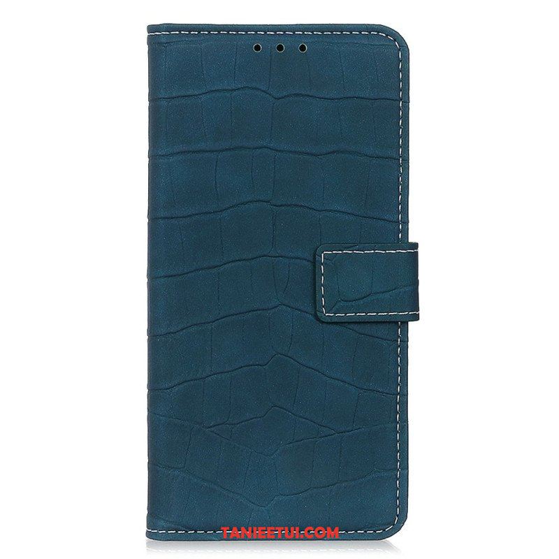 Etui Folio do OnePlus 10T 5G Styl Skóry Krokodyla