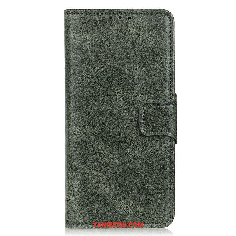 Etui Folio do OnePlus 10T 5G Stylowe Skórzane Zapięcie Dwustronne