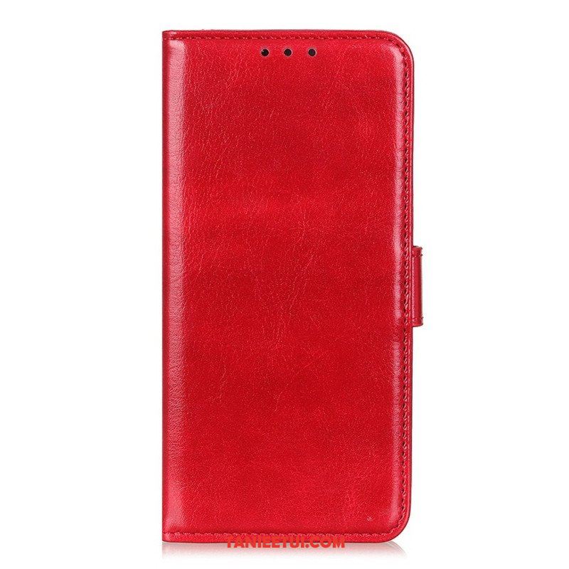 Etui Folio do OnePlus 10T 5G Sztuczna Skóra Lakierowana