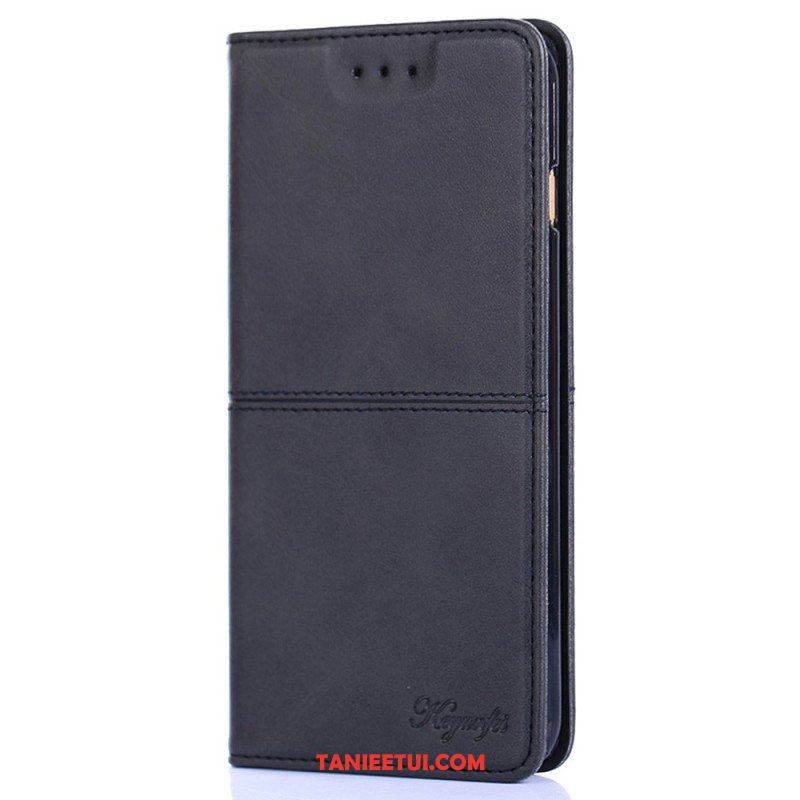 Etui Folio do OnePlus 10T 5G Szycie Ze Sztucznej Skóry