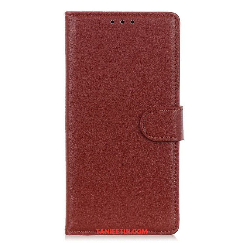 Etui Folio do OnePlus 10T 5G Tradycyjna Sztuczna Skóra