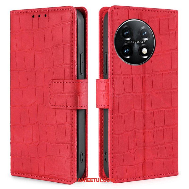 Etui Folio do OnePlus 11 5G Krokodyl