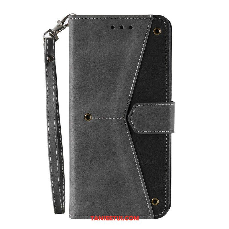 Etui Folio do OnePlus Nord 2 5G Szwy W Dotyku