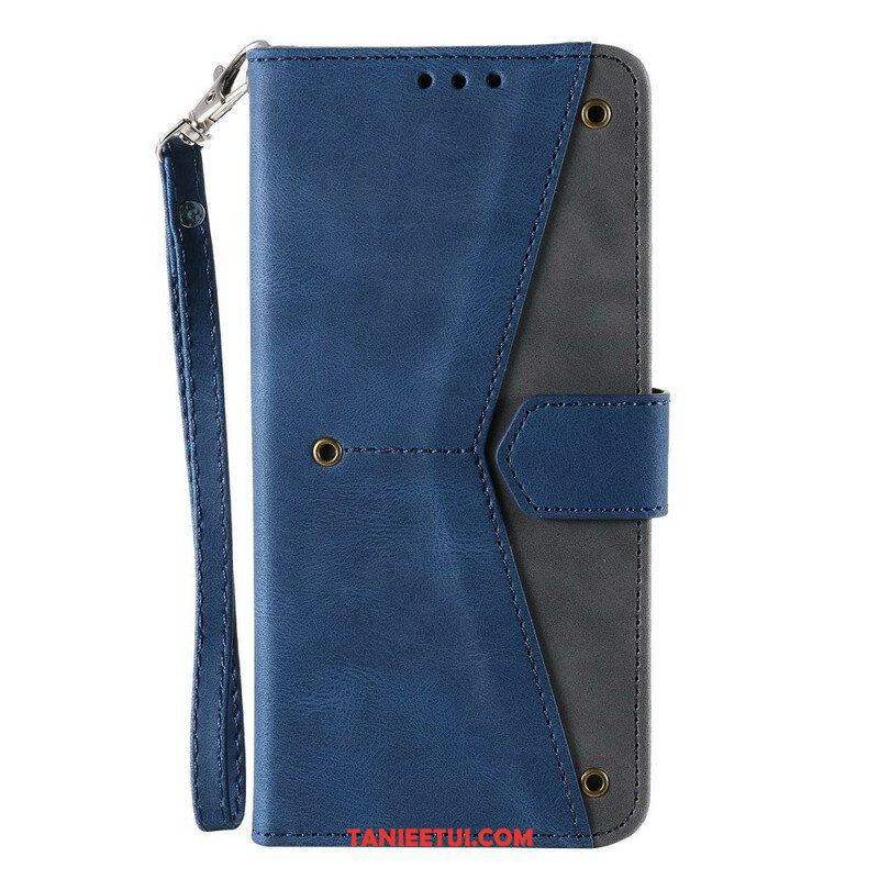 Etui Folio do OnePlus Nord 2 5G Szwy W Dotyku