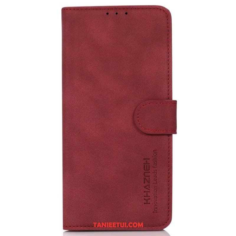 Etui Folio do OnePlus Nord 2T 5G Sztuczna Skóra Vintage Khazneh