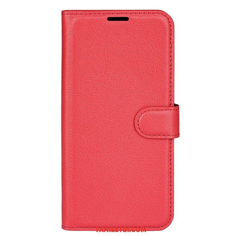 Etui Folio do OnePlus Nord CE 2 5G Sztuczna Skóra Liczi