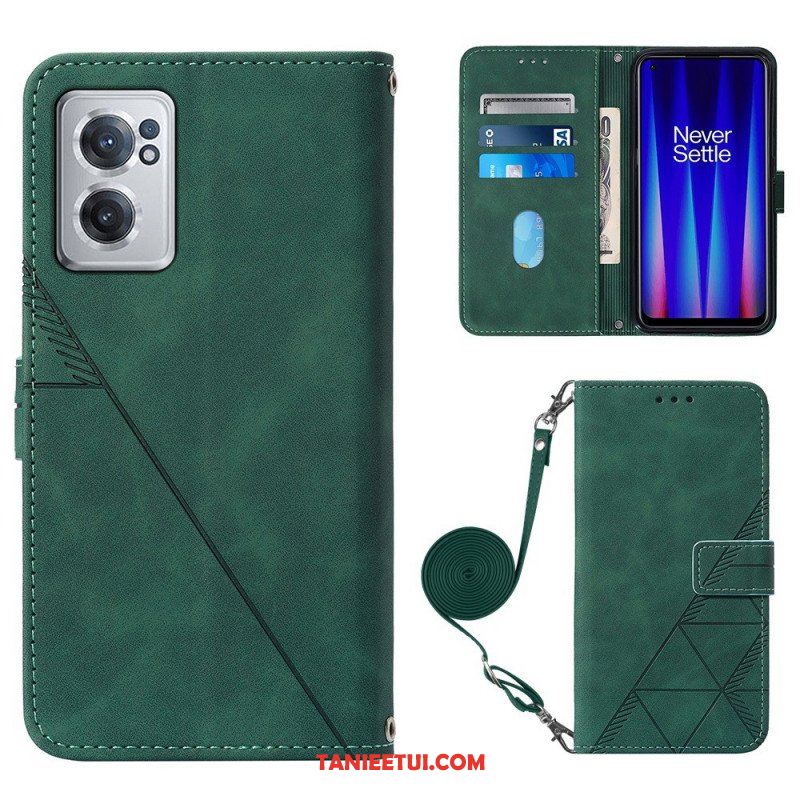 Etui Folio do OnePlus Nord CE 2 5G Torebka Yb Imecrinting