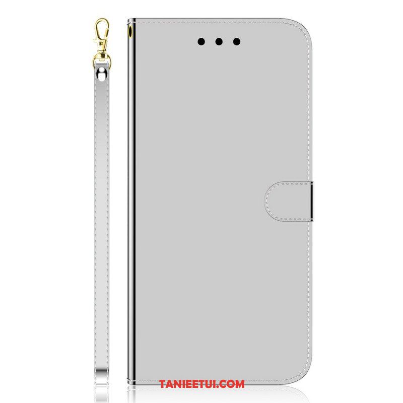 Etui Folio do OnePlus Nord CE 2 5G z Łańcuch Pasek Ze Sztucznej Skóry