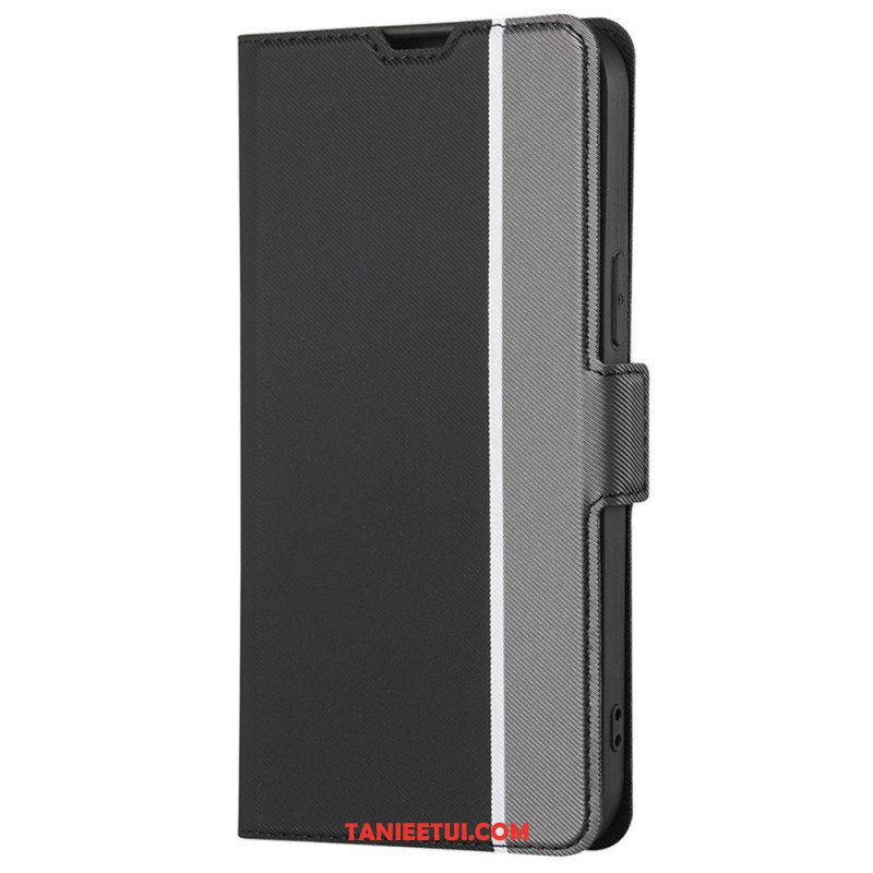 Etui Folio do OnePlus Nord CE 2 Lite 5G Dwukolorowy Skórzany Styl