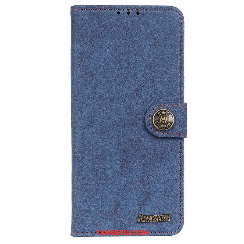 Etui Folio do OnePlus Nord CE 2 Lite 5G Skórzana Dwoina Vintage Khazneh