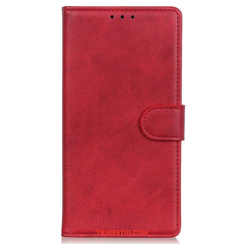 Etui Folio do OnePlus Nord CE 3 Lite 5G Matowa Sztuczna Skóra