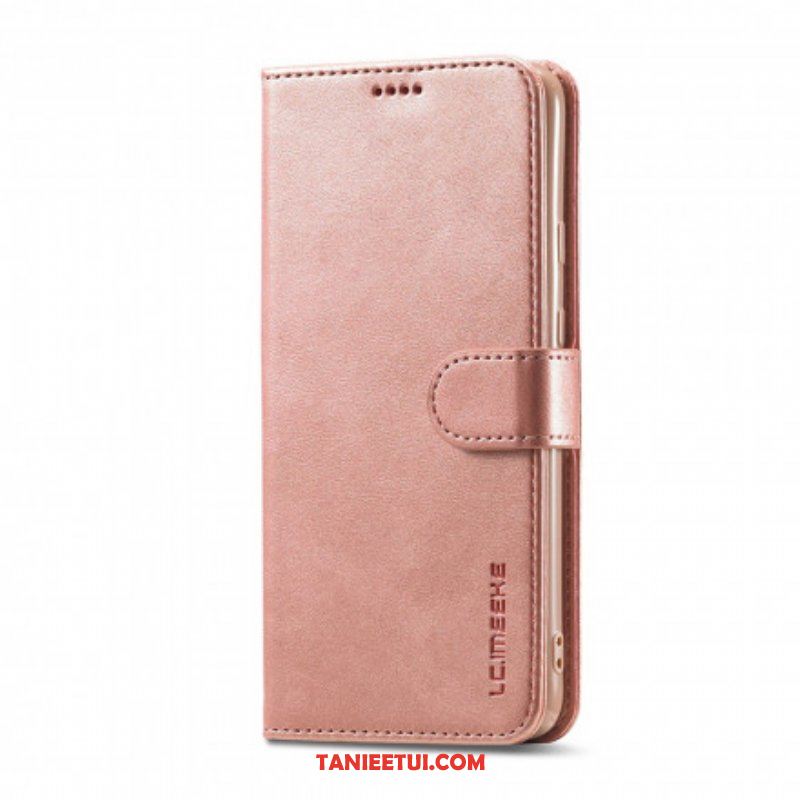 Etui Folio do Oppo A15 Lc.imeeke Efekt Skóry