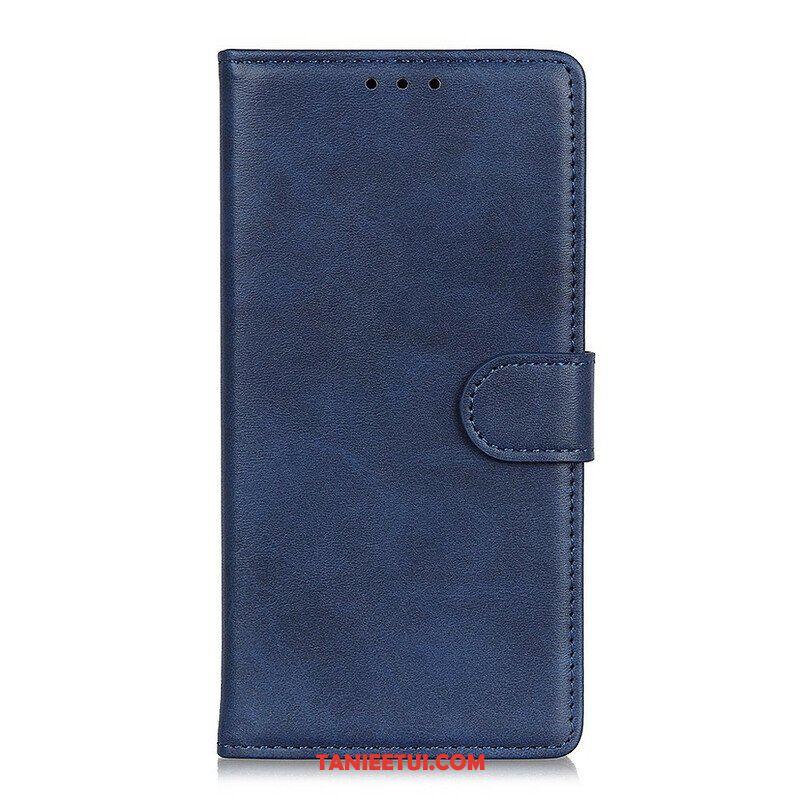 Etui Folio do Oppo A16 / A16s Retro Matowy Efekt Skóry