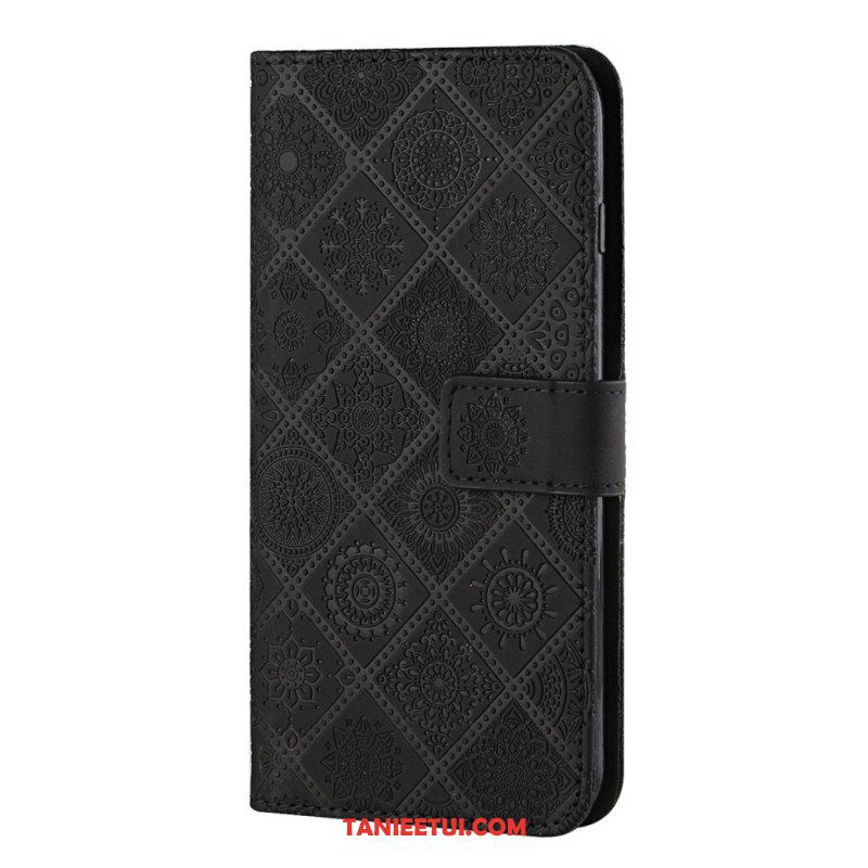 Etui Folio do Oppo A16 / A16s Wzór Gobelinu