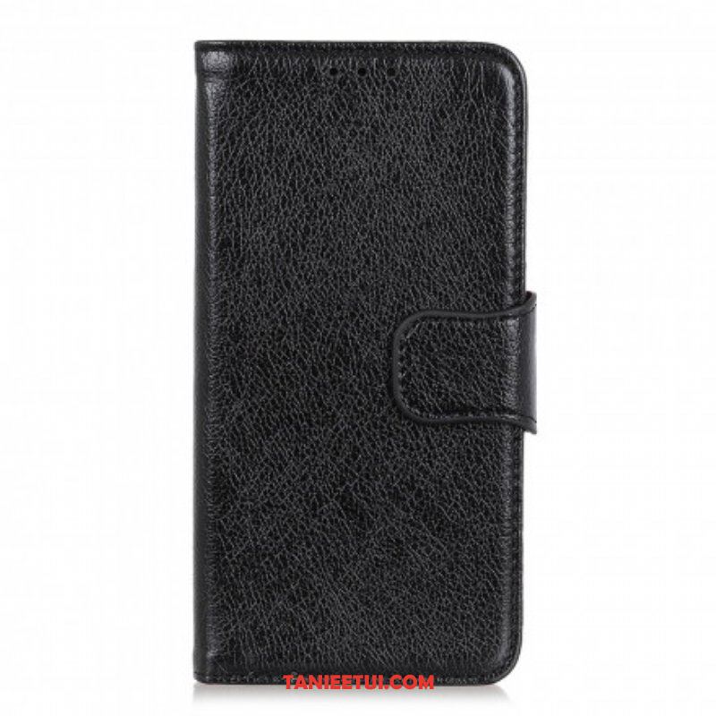 Etui Folio do Oppo A54 5G / A74 5G Dwoina Skóry Nappa