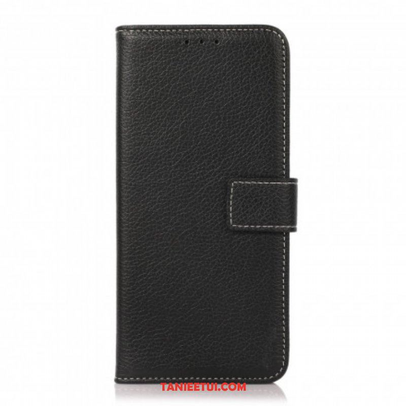 Etui Folio do Oppo A54 5G / A74 5G Tekstura Liczi