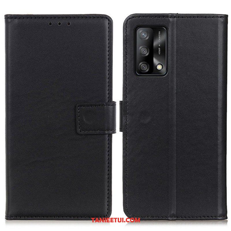 Etui Folio do Oppo A74 4G Zwykła Sztuczna Skóra