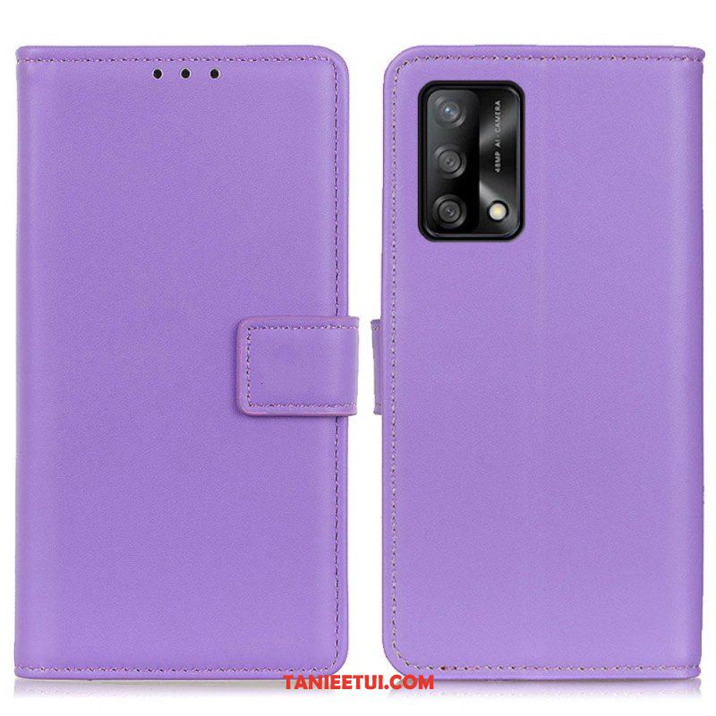 Etui Folio do Oppo A74 4G Zwykła Sztuczna Skóra