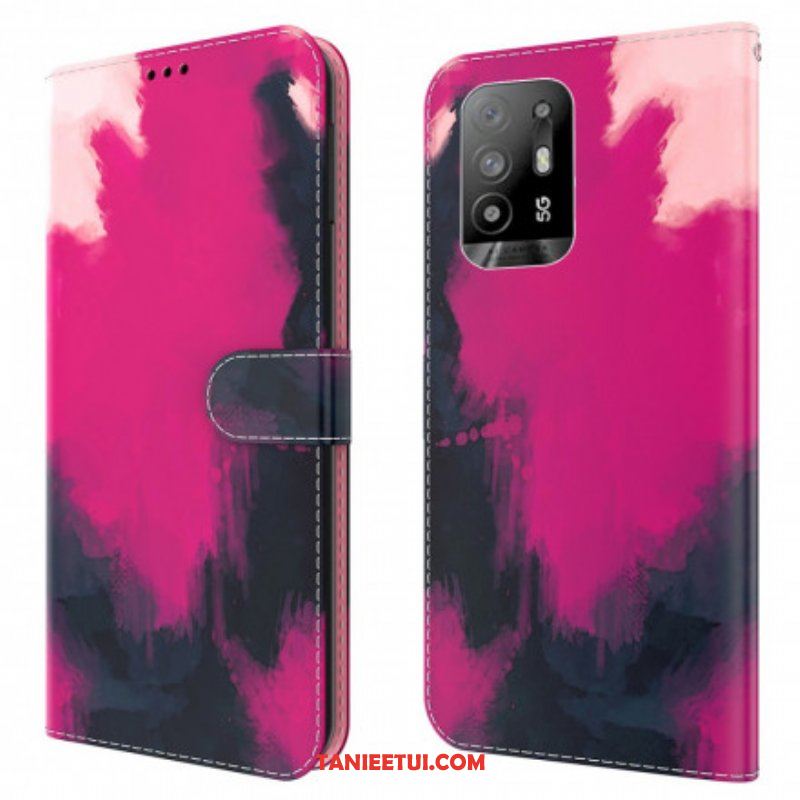 Etui Folio do Oppo A94 5G Akwarela