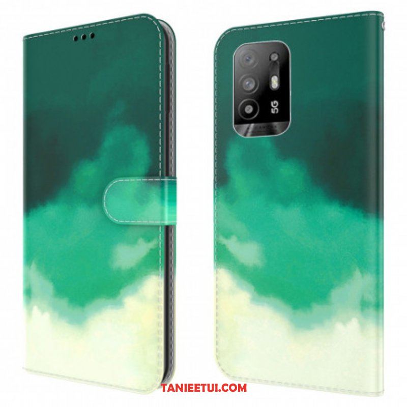 Etui Folio do Oppo A94 5G Akwarela