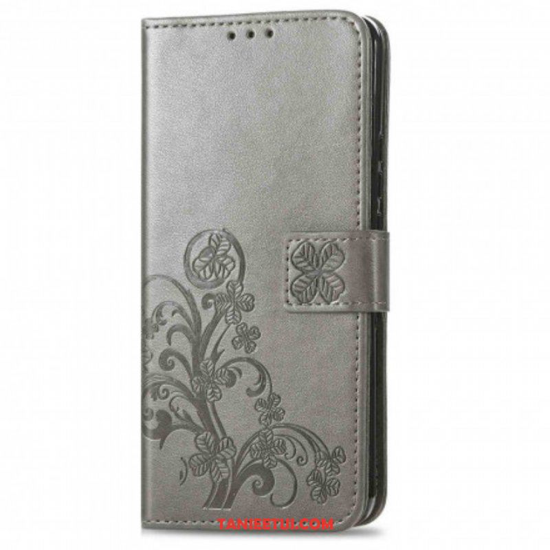 Etui Folio do Oppo A94 5G Czterolistna Koniczyna