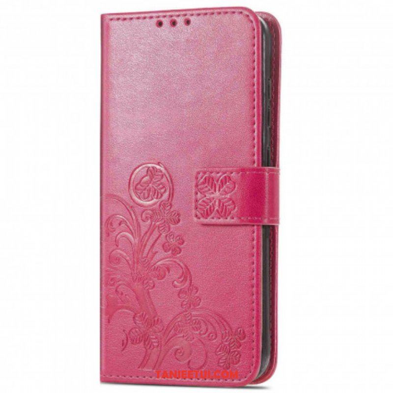 Etui Folio do Oppo A94 5G Czterolistna Koniczyna