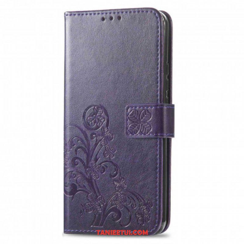 Etui Folio do Oppo A94 5G Czterolistna Koniczyna