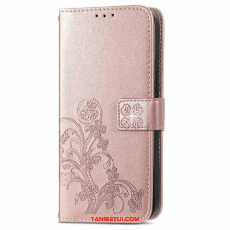 Etui Folio do Oppo A94 5G Czterolistna Koniczyna