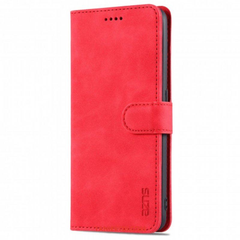 Etui Folio do Oppo A94 5G Efekt Skóry Azns