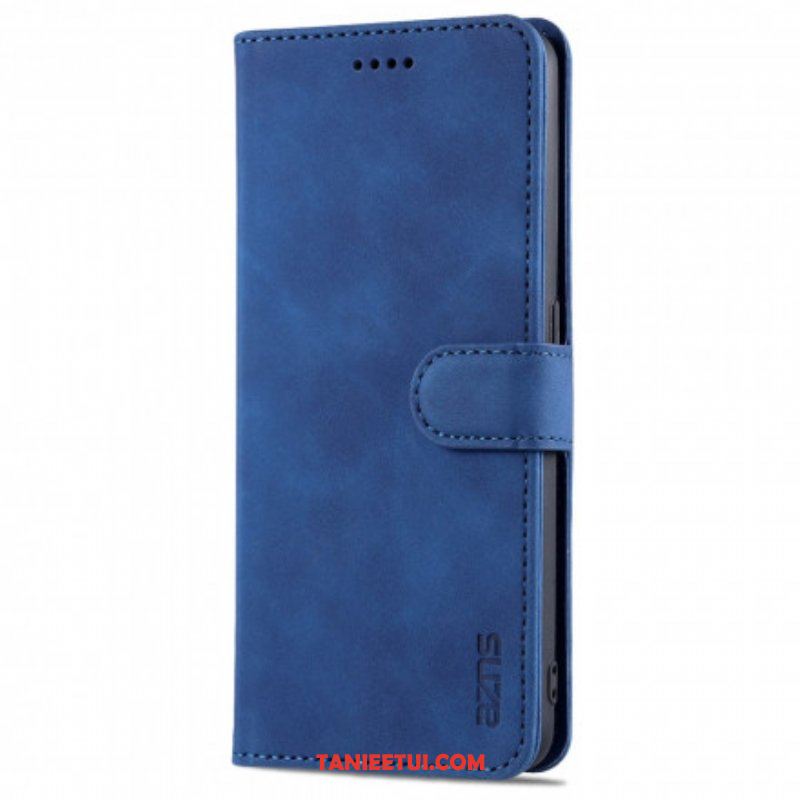 Etui Folio do Oppo A94 5G Efekt Skóry Azns