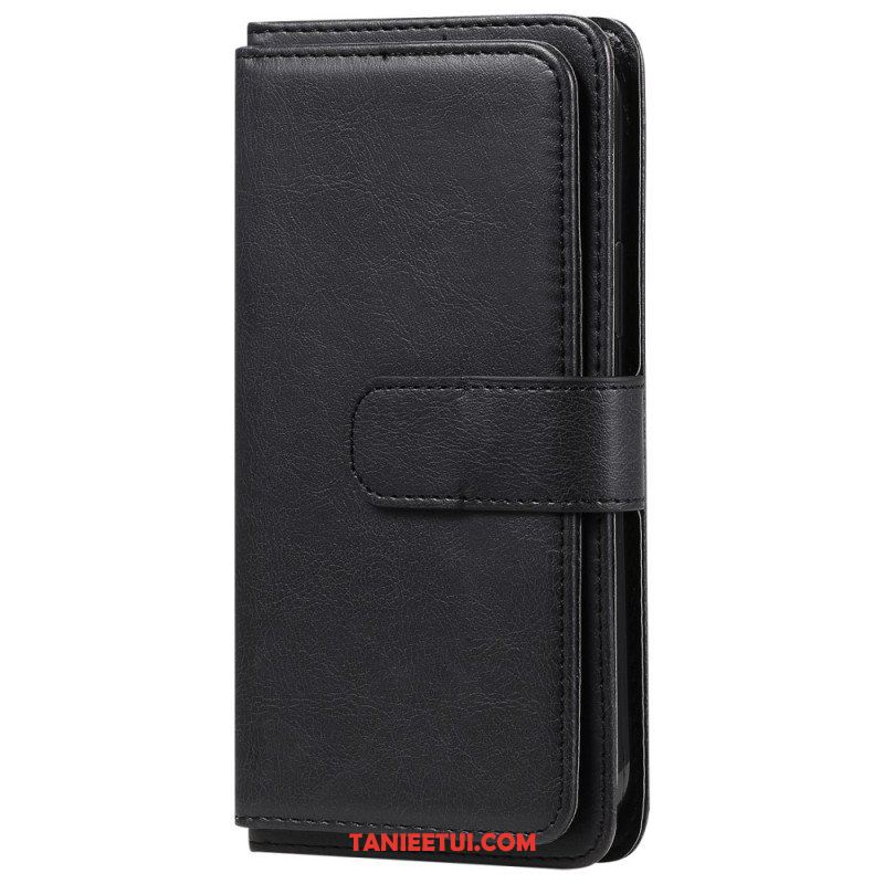 Etui Folio do Oppo A94 5G Etui Na Karty Ze Sztucznej Skóry