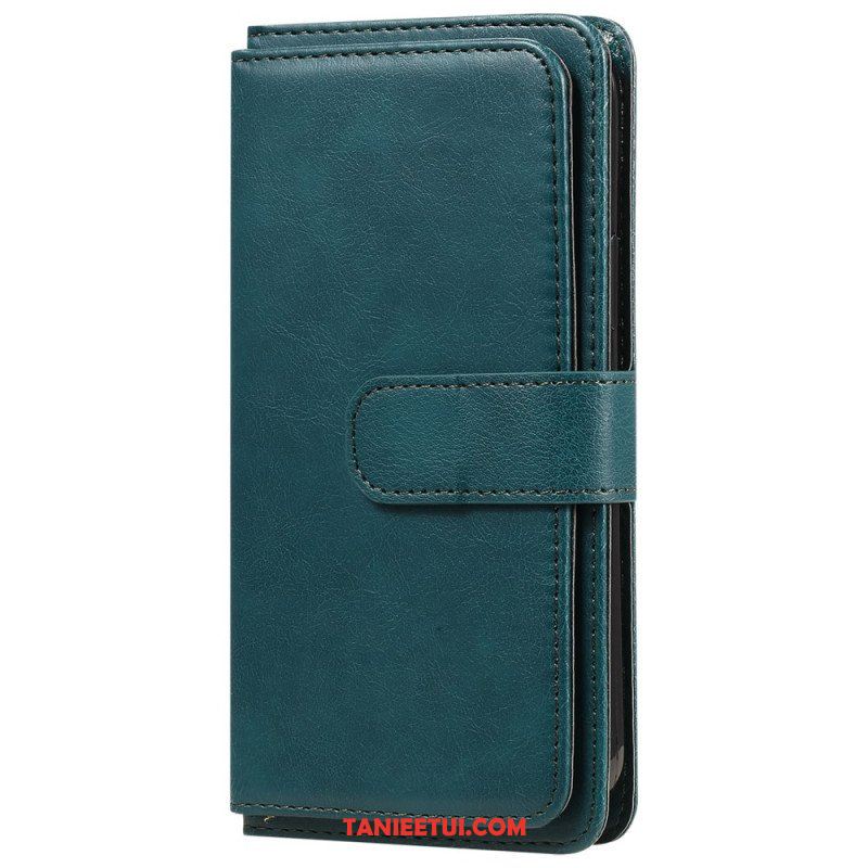 Etui Folio do Oppo A94 5G Etui Na Karty Ze Sztucznej Skóry