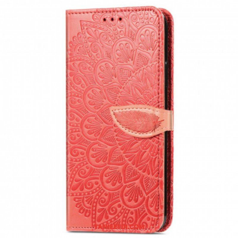 Etui Folio do Oppo A94 5G Plemienne Liście