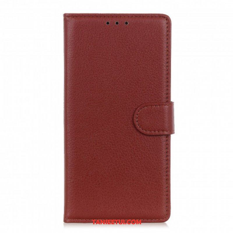 Etui Folio do Oppo A94 5G Sztuczna Skóra Liczi