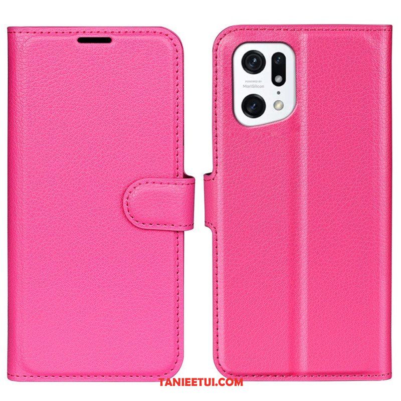 Etui Folio do Oppo Find X5 Klasyczny