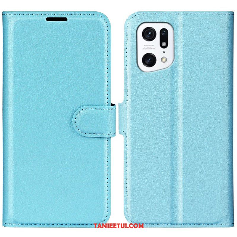 Etui Folio do Oppo Find X5 Klasyczny