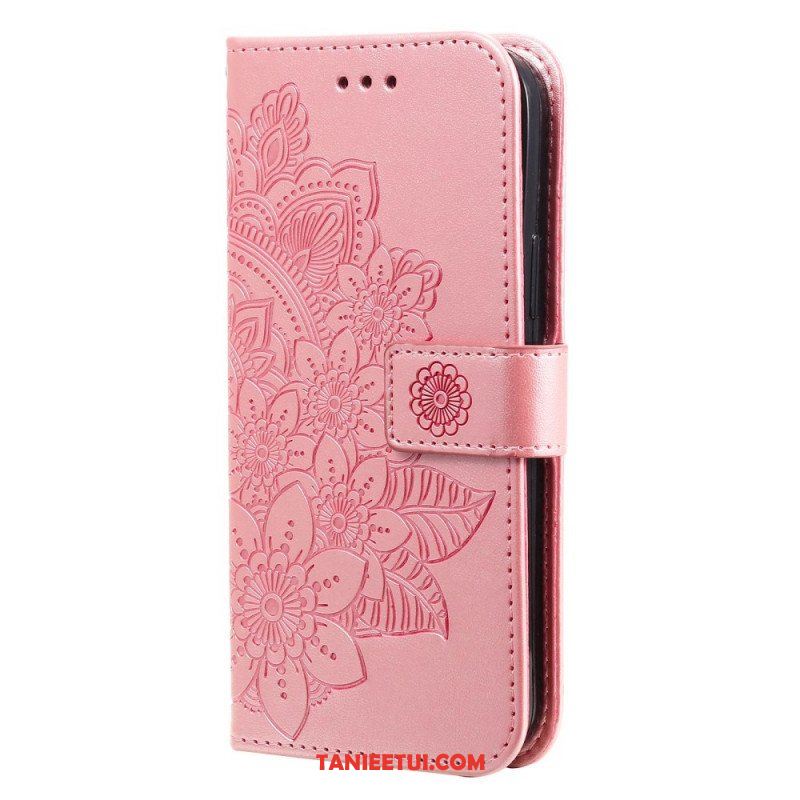 Etui Folio do Oppo Find X5 Lite Mandala Ze Smyczą