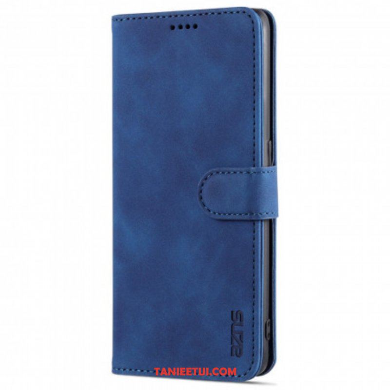 Etui Folio do Oppo Reno 6 5G Efekt Skóry Azns