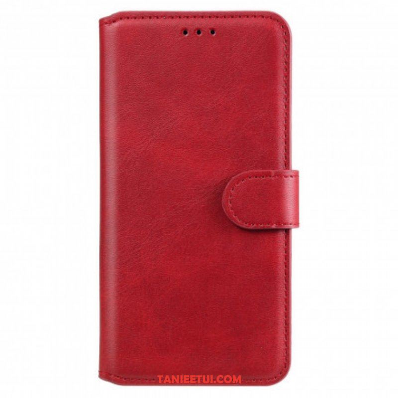 Etui Folio do Oppo Reno 6 5G Jednolity Kolor