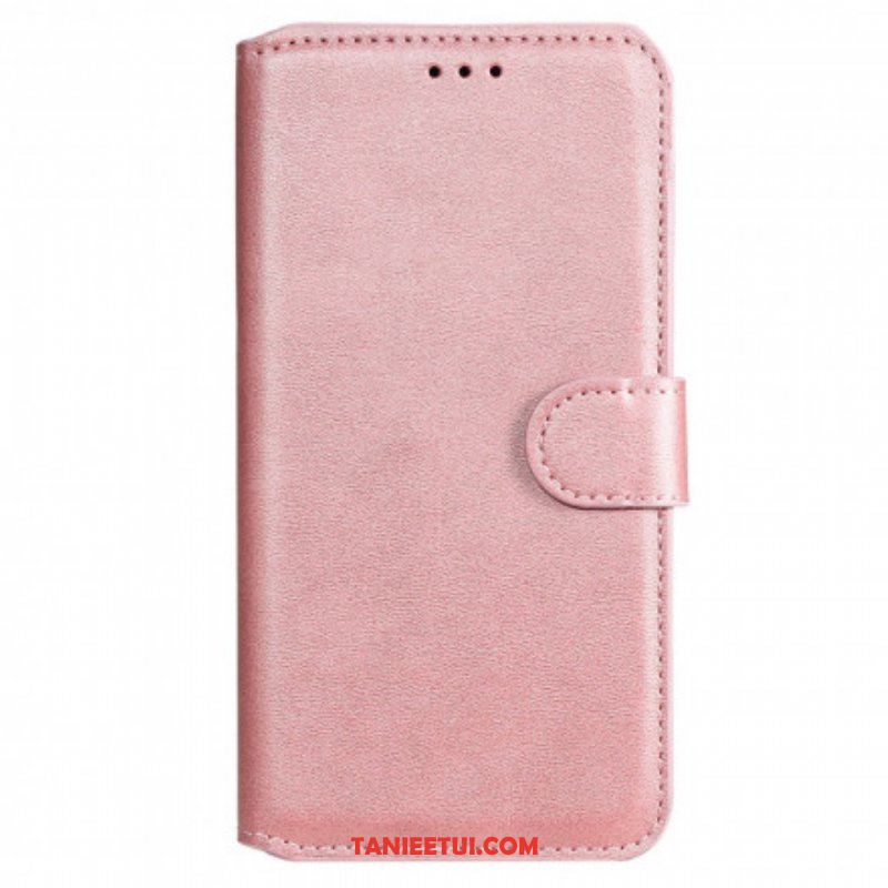 Etui Folio do Oppo Reno 6 5G Jednolity Kolor