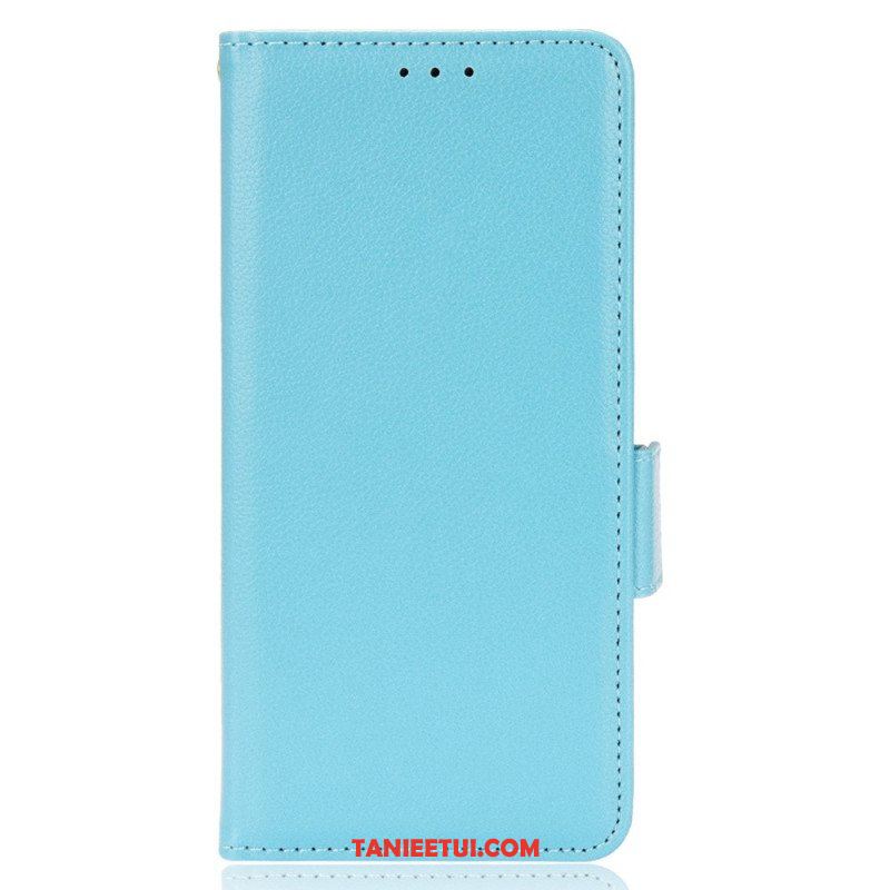 Etui Folio do Oppo Reno 6 Pro 5G Wielofunkcyjne Tekstury Liczi