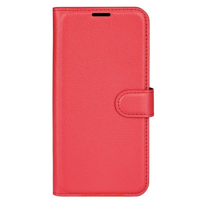 Etui Folio do Oppo Reno 7 Klasyczny Skórzany Styl