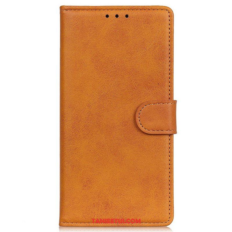 Etui Folio do Oppo Reno 7 Styl Matowej Skóry