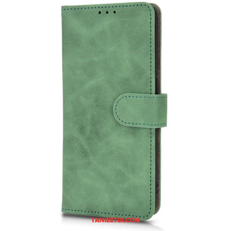 Etui Folio do Oppo Reno 7 z Łańcuch Paski W Dotyku